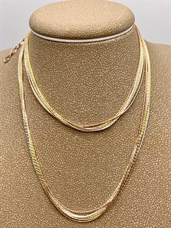 *Цепь р.50 Снейк арт. 187051YZS030L50-929 Вес 8,8 г - фото 303142