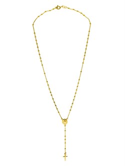 *Цепь р.45 Розарий с подвеской Роло гладкая шарики арт. 0300Y16554L45-072, (Вес 3,7 г) - фото 303145 *Цепь р.45 Розарий с подвеской Роло гладкая шарики арт. 0300Y16554L45-072, (Вес 3,7 г) - фото 303145