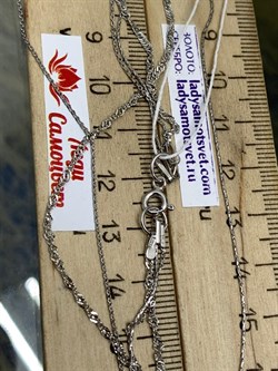 *Колье р.40 Фантазия 3 ряда Якорь Снейк Сингапур арт. 0323R004L40-121, (Вес 3,54 г) - фото 303198 *Колье р.40 Фантазия 3 ряда Якорь Снейк Сингапур арт. 0323R004L40-121, (Вес 3,54 г) - фото 303198