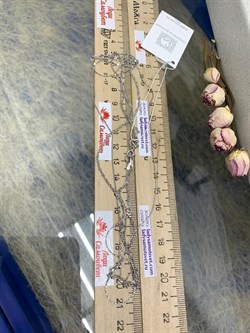 *Колье р.40 Фантазия 3 ряда Якорь Снейк Сингапур арт. 0323R004L40-121, (Вес 3,54 г) - фото 303199 *Колье р.40 Фантазия 3 ряда Якорь Снейк Сингапур арт. 0323R004L40-121, (Вес 3,54 г) - фото 303199