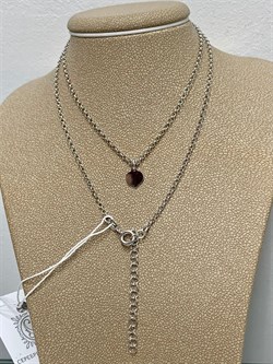 *Цепь р.50-55 Якорная роло с подвеской сердце арт. 0382R02503L50-172 Вес 3,55 г - фото 303238 *Цепь р.50-55 Якорная роло с подвеской сердце арт. 0382R02503L50-172 Вес 3,55 г - фото 303238