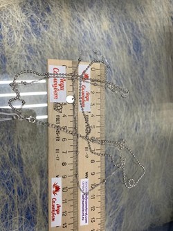 *Цепь р.50-55 Фантазия 2 ряда Перлина Сингапур с  подвеской Круг арт. 032282R015L50-387 Вес 8,62 г - фото 303299 *Цепь р.50-55 Фантазия 2 ряда Перлина Сингапур с  подвеской Круг арт. 032282R015L50-387 Вес 8,62 г - фото 303299