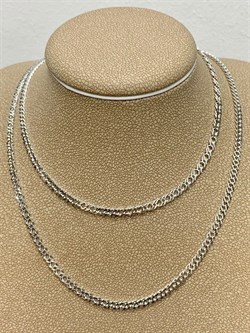 *Цепь р.50 Двойной ромб арт. 0404R050L50-486, (Вес 6,04 г) - фото 303562