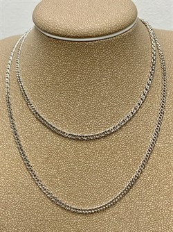 *Цепь р.55 Двойной ромб арт. 0404R040L55-501, (Вес 4,4 г) - фото 303655