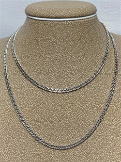 *Цепь р.55 Двойной ромб арт. 0404R040L55-501, (Вес 4,4 г) - фото 303657