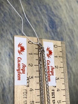 *Цепь р.55 Двойной ромб арт. 0404R040L55-501, (Вес 4,4 г) - фото 303658