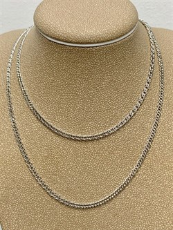 *Цепь р.45 Двойной ромб арт. 0404R040L45-814, (Вес 3,64 г) - фото 303674