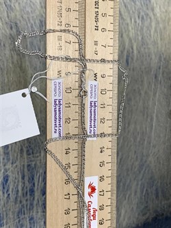 *Цепь р.45 Двойной ромб арт. 0404R040L45-814, (Вес 3,64 г) - фото 303681