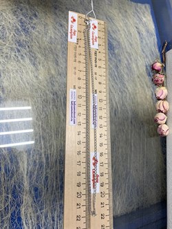 *Цепь р.45 Двойной ромб арт. 0404R040L45-814, (Вес 3,64 г) - фото 303683