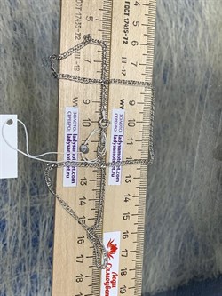 *Цепь р.40 Двойной ромб арт. 0404R040L40-272, (Вес 3,3 г) - фото 303691