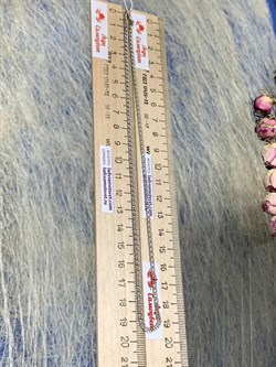 *Цепь р.40 Двойной ромб арт. 0404R040L40-272, (Вес 3,3 г) - фото 303693