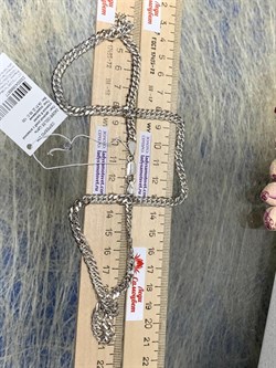 *Цепь р.55 Двойной ромб арт. 0408R100L55-877, (Вес 24,51 г) - фото 303794