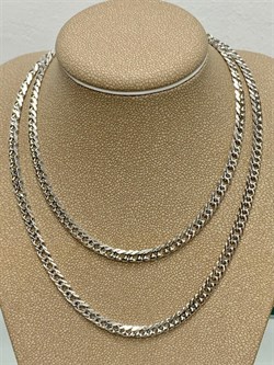 *Цепь р.50 Двойной ромб арт. 0408R080L50-516, (Вес 14,33 г) - фото 303827