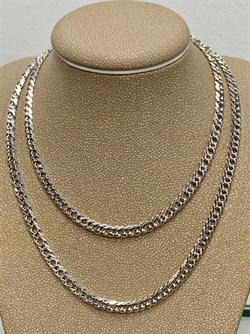 *Цепь р.50 Двойной ромб арт. 0408R080L50-516, (Вес 14,33 г) - фото 303828