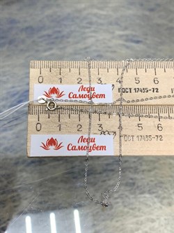 *Цепь р.60 Роло Плоская арт. 0742R025L60-159 Вес 1,09 г - фото 303908 *Цепь р.60 Роло Плоская арт. 0742R025L60-159 Вес 1,09 г - фото 303908