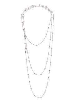 *Цепь р.120 Роло гладкая с шариками арт. 070011R025L120-755  (Вес 8,6 г) - фото 303985 *Цепь р.120 Роло гладкая с шариками арт. 070011R025L120-755  (Вес 8,6 г) - фото 303985