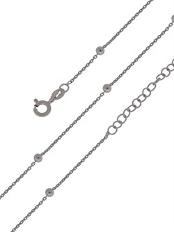 *Цепь р.120 Роло гладкая с шариками арт. 070011R025L120-755  (Вес 8,6 г) - фото 303986 *Цепь р.120 Роло гладкая с шариками арт. 070011R025L120-755  (Вес 8,6 г) - фото 303986