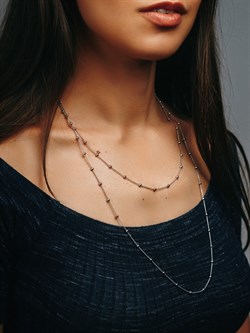 *Цепь р.120 Роло гладкая с шариками арт. 070011R025L120-755  (Вес 8,6 г) - фото 303987 *Цепь р.120 Роло гладкая с шариками арт. 070011R025L120-755  (Вес 8,6 г) - фото 303987