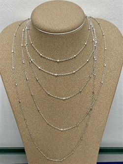 *Цепь р.150 Роло гладкая цилиндры арт. 070020R013L150-104 Вес 6,61 г - фото 304316 *Цепь р.150 Роло гладкая цилиндры арт. 070020R013L150-104 Вес 6,61 г - фото 304316