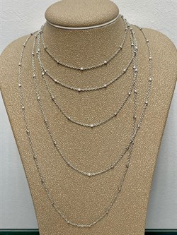 *Цепь р.55 Роло гладкая цилиндры арт. 070020R013L55-652 Вес 2,60 г - фото 304548 *Цепь р.55 Роло гладкая цилиндры арт. 070020R013L55-652 Вес 2,60 г - фото 304548