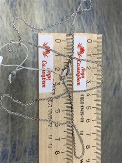 *Цепь р.40 Верёвка с алмазной огранкой арт. 1301R030L40-654, Вес 3,07 г - фото 304974