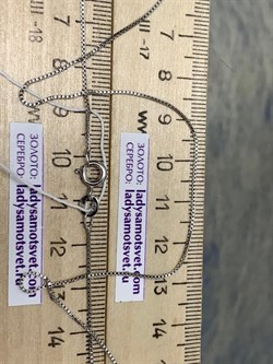 *Цепь р.40 Коробочка Венецианская арт. 1404R015L40-954 Вес 1,74 г - фото 305048 *Цепь р.40 Коробочка Венецианская арт. 1404R015L40-954 Вес 1,74 г - фото 305048