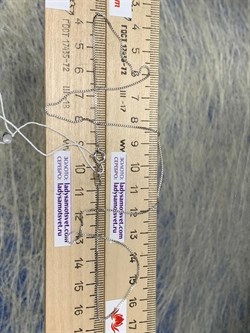 *Цепь р.45 Коробочка Венецианская арт. 1404R015L45-896 Вес 1,93 г - фото 305053 *Цепь р.45 Коробочка Венецианская арт. 1404R015L45-896 Вес 1,93 г - фото 305053