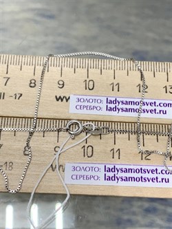 *Цепь р.45 Коробочка Венецианская арт. 1404R015L45-896 Вес 1,93 г - фото 305054 *Цепь р.45 Коробочка Венецианская арт. 1404R015L45-896 Вес 1,93 г - фото 305054