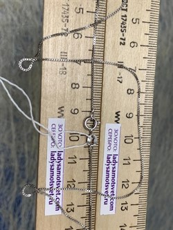 *Цепь р.50 Коробочка Венецианская арт. 1404R015L50-934 Вес 2,15 г - фото 305061 *Цепь р.50 Коробочка Венецианская арт. 1404R015L50-934 Вес 2,15 г - фото 305061
