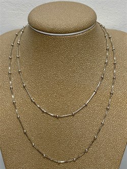 *Цепь р.55+ Коробочка Венецианская с шариками арт. 141163R012L55-640 (Вес 2,67 г) - фото 305072 *Цепь р.55+ Коробочка Венецианская с шариками арт. 141163R012L55-640 (Вес 2,67 г) - фото 305072