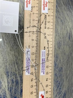 *Цепь р.40 Коробочка Венецианская с шариками арт. 141163R012L40-036 (Вес 2,05 г) - фото 305092 *Цепь р.40 Коробочка Венецианская с шариками арт. 141163R012L40-036 (Вес 2,05 г) - фото 305092