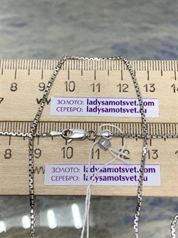 *Цепь р.55 Коробочка Венецианская арт. 1408R030L55-388 (Вес 6,03 г) - фото 305160 *Цепь р.55 Коробочка Венецианская арт. 1408R030L55-388 (Вес 6,03 г) - фото 305160