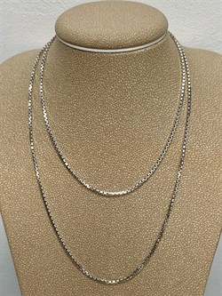 *Цепь р.55 Коробочка Венецианская арт. 1408R030L55-388 (Вес 6,03 г) - фото 305161 *Цепь р.55 Коробочка Венецианская арт. 1408R030L55-388 (Вес 6,03 г) - фото 305161