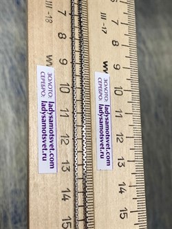 *Цепь р.60 Коробочка Венецианская арт. 1408R030L60-364 (Вес 6,57 г) - фото 305163 *Цепь р.60 Коробочка Венецианская арт. 1408R030L60-364 (Вес 6,57 г) - фото 305163