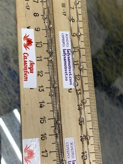 *Цепь р.80 арт. 140060R050L80-519, Коробочка с шариками 3 мм (Вес 5,2 г) - фото 305190 *Цепь р.80 арт. 140060R050L80-519, Коробочка с шариками 3 мм (Вес 5,2 г) - фото 305190