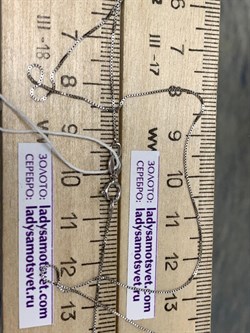 *Цепь р.50 Коробочка Венецианская арт. 1404R010L50-333 (Вес 1,08 г) - фото 305220 *Цепь р.50 Коробочка Венецианская арт. 1404R010L50-333 (Вес 1,08 г) - фото 305220