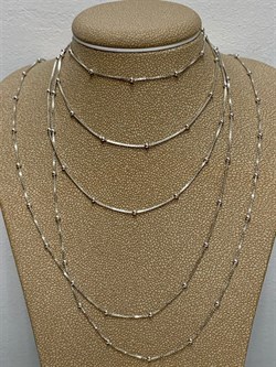 *Цепь р.150 Коробочка Венецианская с шариками арт. 140811R012L150-907 (Вес 5,8 г) - фото 305250 *Цепь р.150 Коробочка Венецианская с шариками арт. 140811R012L150-907 (Вес 5,8 г) - фото 305250