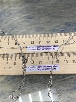 *Цепь р.150 Коробочка Венецианская с шариками арт. 140811R012L150-907 (Вес 5,8 г) - фото 305254 *Цепь р.150 Коробочка Венецианская с шариками арт. 140811R012L150-907 (Вес 5,8 г) - фото 305254