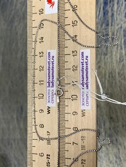 *Цепь р.50 Коробочка Венецианская арт. 1430R060L50-400 (Вес 3 г) - фото 305275 *Цепь р.50 Коробочка Венецианская арт. 1430R060L50-400 (Вес 3 г) - фото 305275