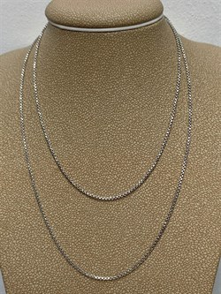 *Цепь р.60 Коробочка Венецианская арт. 1430R060L60-803  (Вес 3,4 г) - фото 305318