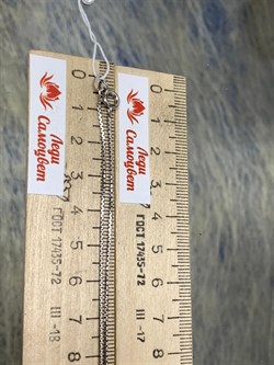 *Цепь р.55 Коробочка Венецианская арт. 1408R022L55-121 Вес 3,35 г - фото 305453 *Цепь р.55 Коробочка Венецианская арт. 1408R022L55-121 Вес 3,35 г - фото 305453