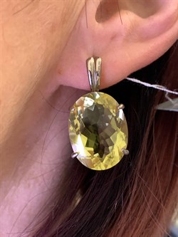 *Серьги Цитрин Бразилия АРТ 69-737-13,23 ВЕС 13,23 Г - фото 306144 *Серьги Цитрин Бразилия АРТ 69-737-13,23 ВЕС 13,23 Г - фото 306144