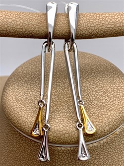 *Серьги Бр. Микс День и Ночь арт. С1502/Ag-620ПОЗ-098 вес 5,8 г - фото 306192 *Серьги Бр. Микс День и Ночь арт. С1502/Ag-620ПОЗ-098 вес 5,8 г - фото 306192