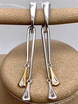 *Серьги Бр. Микс День и Ночь арт. С1502/Ag-620ПОЗ-098 вес 5,8 г - фото 306193 *Серьги Бр. Микс День и Ночь арт. С1502/Ag-620ПОЗ-098 вес 5,8 г - фото 306193