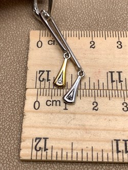 *Серьги Бр. Микс День и Ночь арт. С1502/Ag-620ПОЗ-098 вес 5,8 г - фото 306198 *Серьги Бр. Микс День и Ночь арт. С1502/Ag-620ПОЗ-098 вес 5,8 г - фото 306198