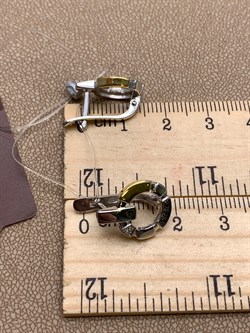 *Серьги Черный Бр. арт. С1462/Ag-625ПОЗ-919 вес 4,17 г - фото 306217 *Серьги Черный Бр. арт. С1462/Ag-625ПОЗ-919 вес 4,17 г - фото 306217