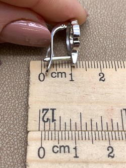 *Серьги Черный Бр. арт. С1462/Ag-625ПОЗ-919 вес 4,17 г - фото 306219 *Серьги Черный Бр. арт. С1462/Ag-625ПОЗ-919 вес 4,17 г - фото 306219