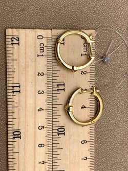 *Серьги Конго Черная Шпинель Пальмир арт. С1347/Ag-607/1ПОЗ-305 вес 4,69 г - фото 306227 *Серьги Конго Черная Шпинель Пальмир арт. С1347/Ag-607/1ПОЗ-305 вес 4,69 г - фото 306227