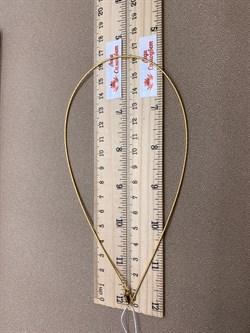 *Струна р.40 Урагано с алмазной насечкой арт. 420930Y129L40-616 Вес 4,53 г Покр: двойное золочение(ж) - фото 306912 *Струна р.40 Урагано с алмазной насечкой арт. 420930Y129L40-616 Вес 4,53 г Покр: двойное золочение(ж) - фото 306912