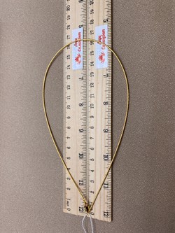 *Струна р.40 Урагано с алмазной насечкой арт. 420930Y129L40-616 Вес 4,53 г Покр: двойное золочение(ж) - фото 306913 *Струна р.40 Урагано с алмазной насечкой арт. 420930Y129L40-616 Вес 4,53 г Покр: двойное золочение(ж) - фото 306913